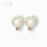 The Late Queen's Favourite Jewellery (Gold Toned) - Earrings
